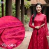 Vải lụa tơ tằm Hà Đông may áo dài