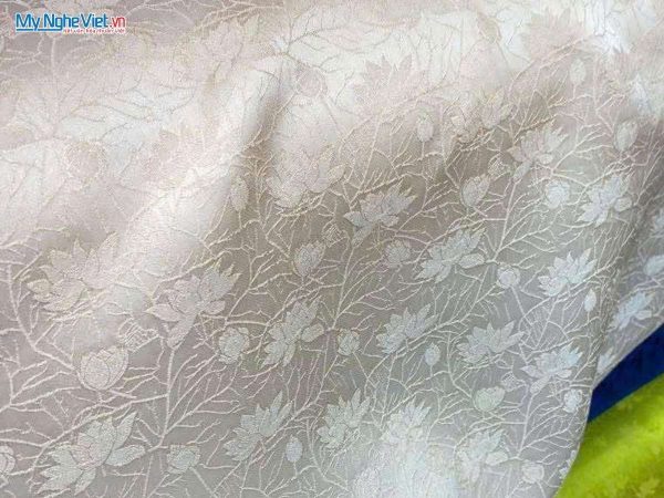 Vải lụa tơ tằm Hà Đông may áo dài