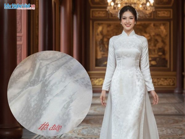 Vải lụa tơ tằm Hà Đông may áo dài