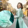 Vải lụa tơ tằm Hà Đông may áo dài