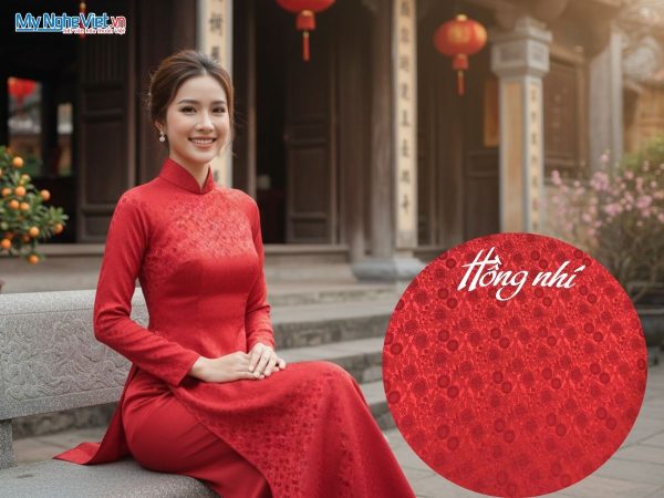 Vải lụa tơ tằm Hà Đông may áo dài