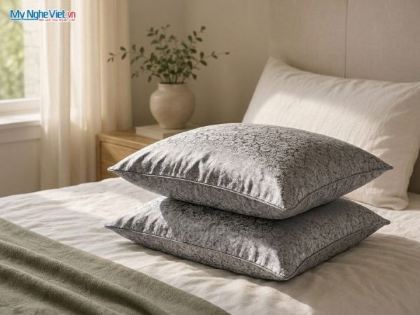 Vỏ gối lụa Hà Đông cao cấp