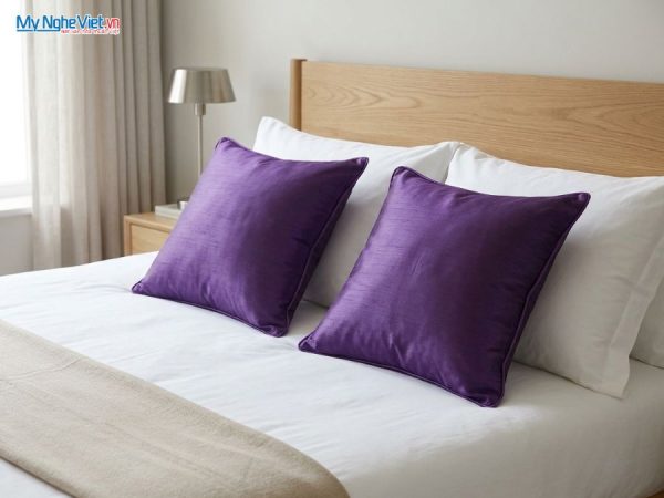 Vỏ gối lụa Hà Đông cao cấp