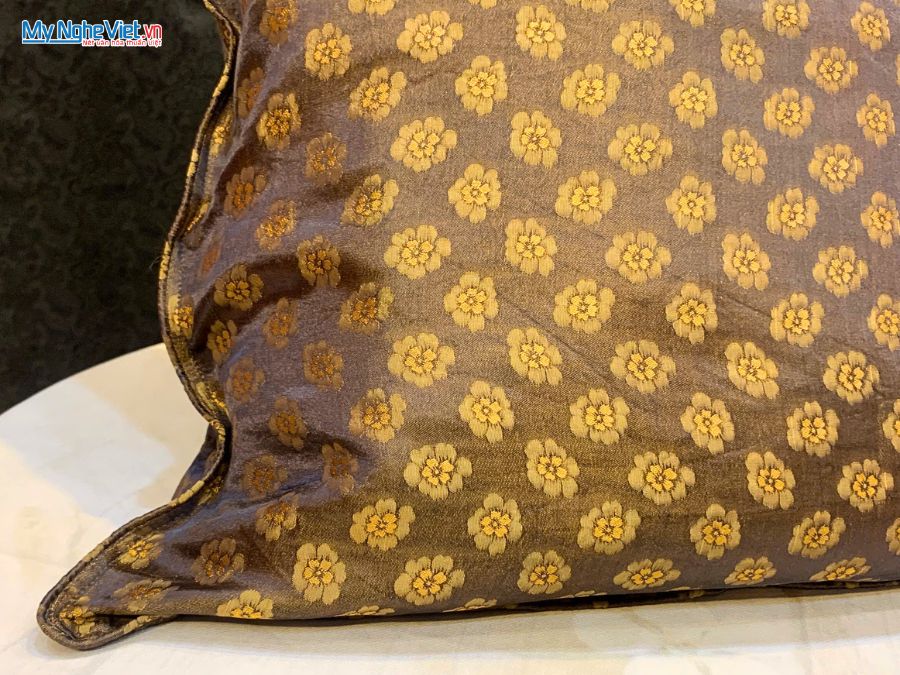 Vỏ gối lụa Hà Đông cao cấp