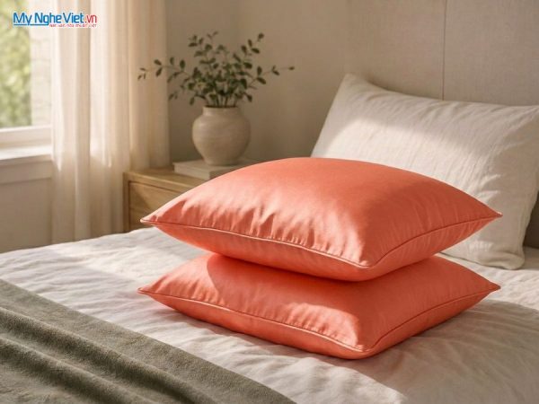 Vỏ gối lụa Hà Đông cao cấp