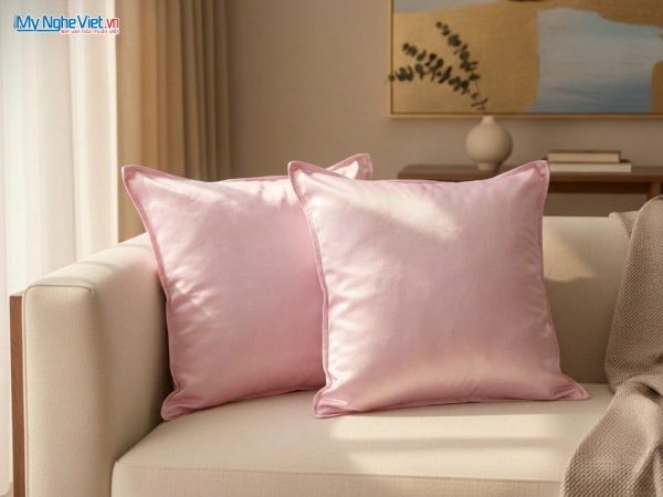Vỏ gối lụa Hà Đông cao cấp