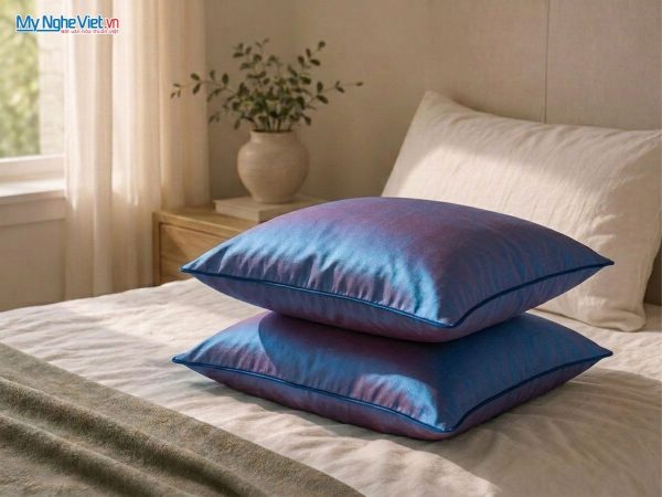 Vỏ gối lụa Hà Đông cao cấp