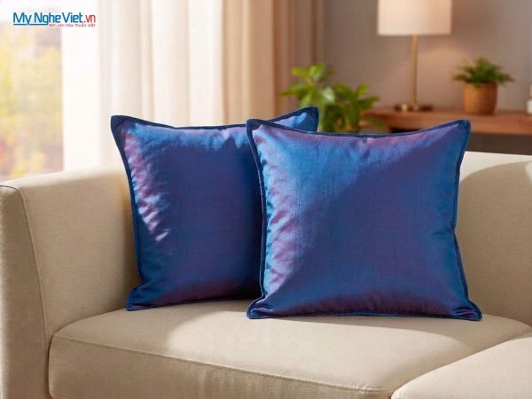 Vỏ gối lụa Hà Đông cao cấp