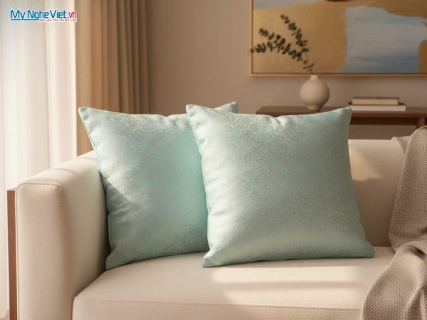 Vỏ gối lụa Hà Đông cao cấp