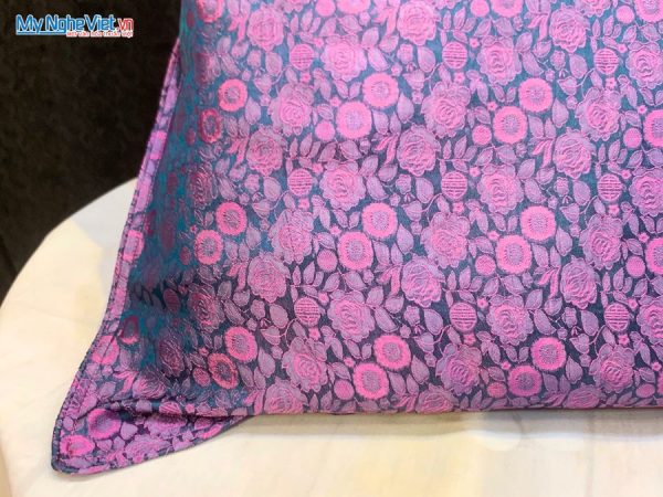Vỏ gối lụa Hà Đông cao cấp