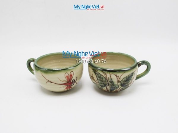 Bộ bình trà gốm sứ Bát Tràng