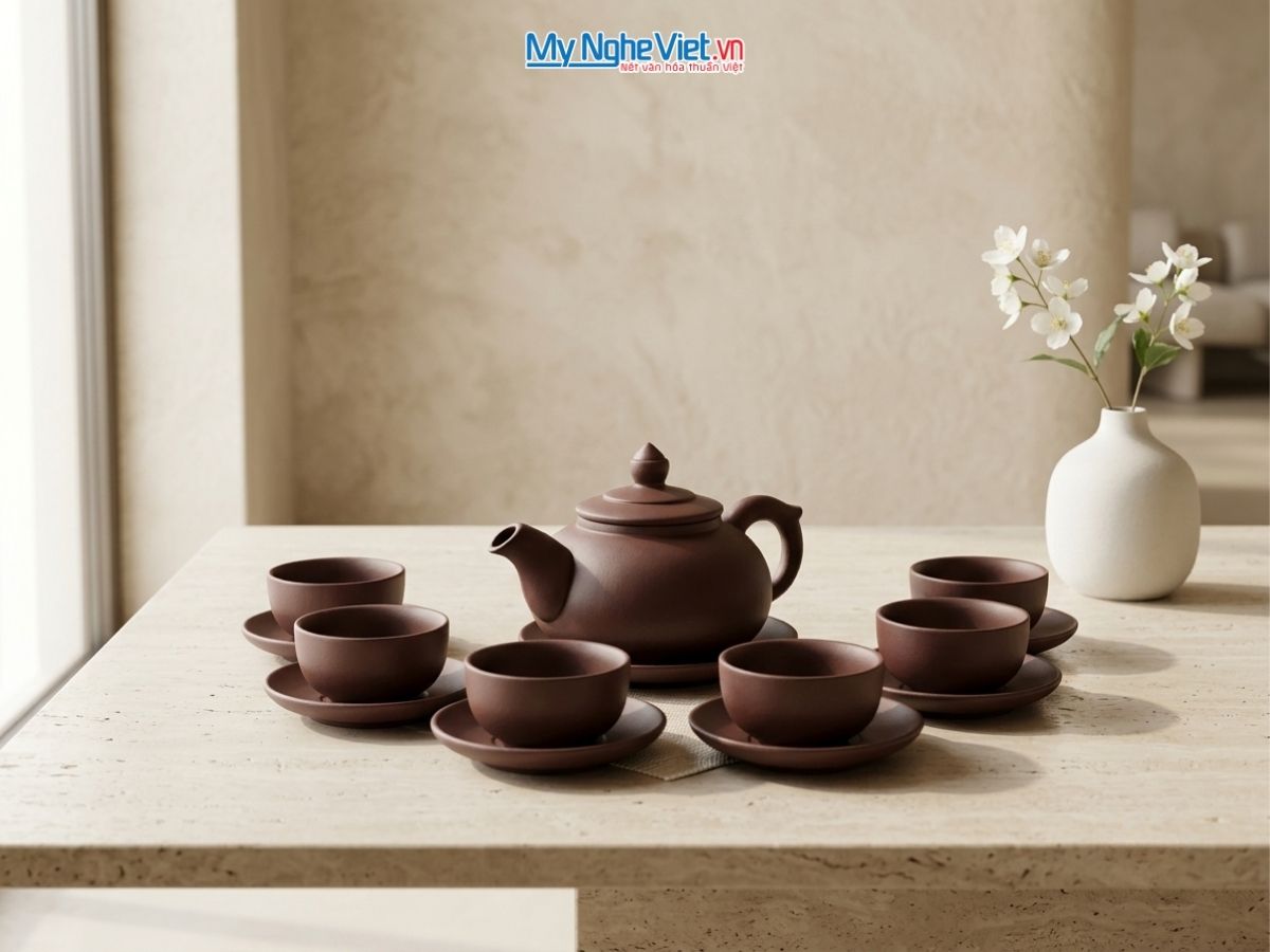 Bộ bình trà tử sa
