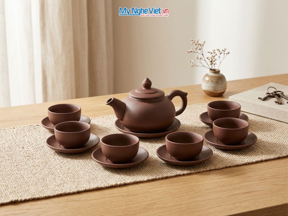 Bộ bình trà tử sa