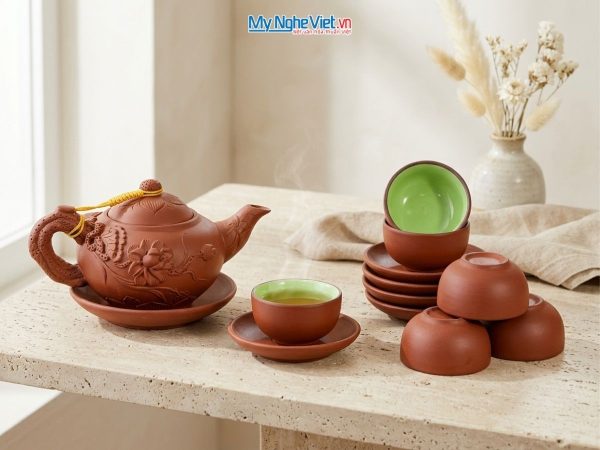 Bộ bình trà tử sa