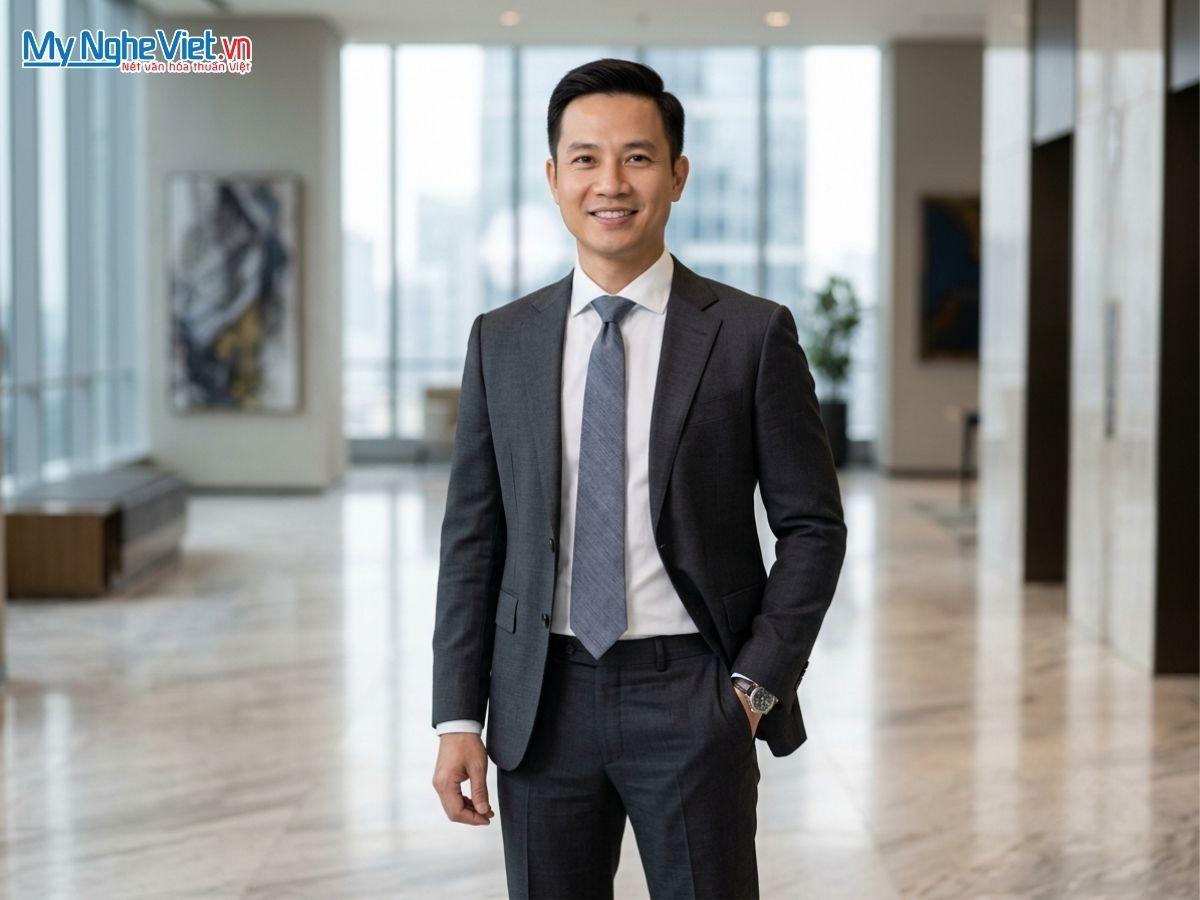 Cà vạt lụa đũi tơ tằm cao cấp