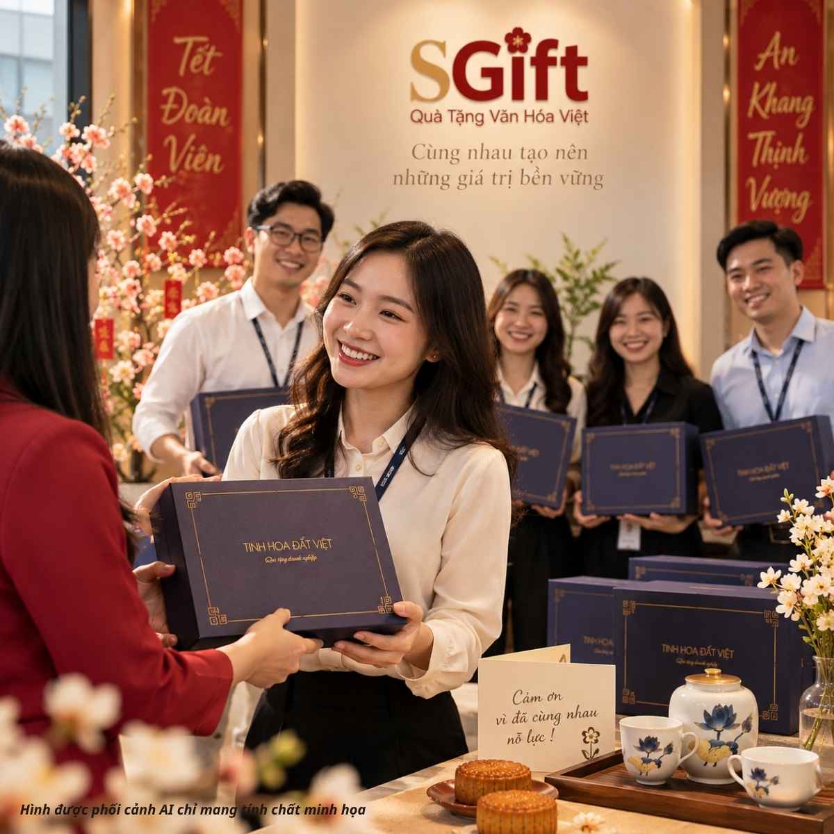 Quà Tặng Nhân Viên Doanh Nghiệp
