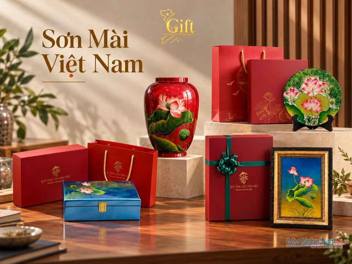 quà tặng sơn mài