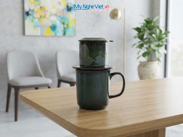 Set Quà Tặng Phin Cà Phê Men Hỏa Biến & Cà Phê Rang Xay