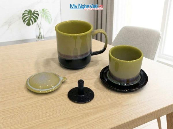 Set Quà Tặng Phin Cà Phê Men Hỏa Biến & Cà Phê Rang Xay