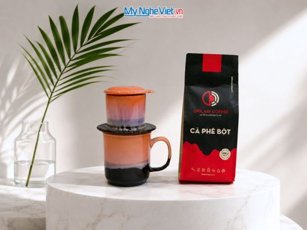 Set Quà Tặng Phin Cà Phê Men Hỏa Biến & Cà Phê Rang Xay