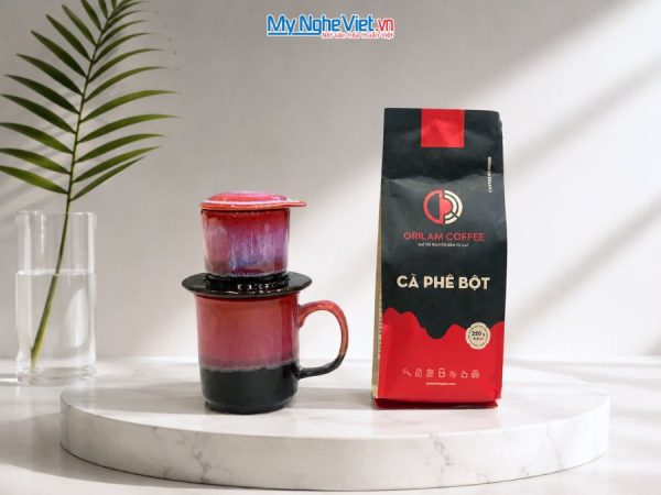 Set Quà Tặng Phin Cà Phê Men Hỏa Biến & Cà Phê Rang Xay