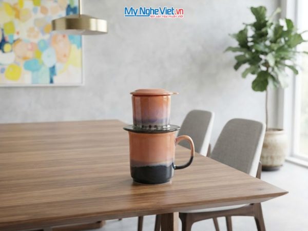 Set Quà Tặng Phin Cà Phê Men Hỏa Biến & Cà Phê Rang Xay