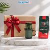 Set Quà Tặng Phin Cà Phê Men Hỏa Biến & Cà Phê Rang Xay