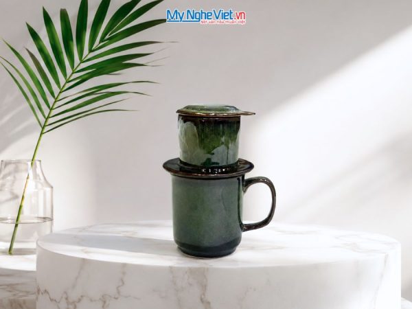 Set Quà Tặng Phin Cà Phê Men Hỏa Biến & Cà Phê Rang Xay