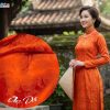 Vải lụa tơ tằm Hà Đông may áo dài cưới