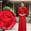 Vải lụa tơ tằm Hà Đông may áo dài cưới