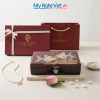Hộp đựng trang sức sơn mài vẽ tay
