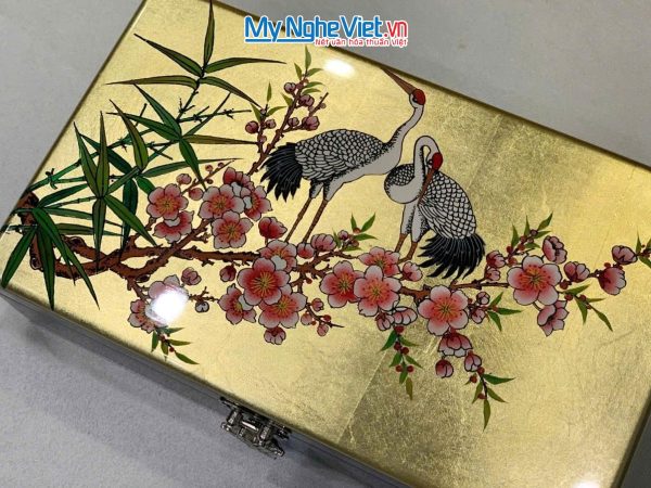 Hộp đựng trang sức sơn mài