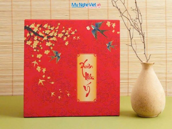 Hộp Quà Tặng Hộp Mứt Sơn Mài