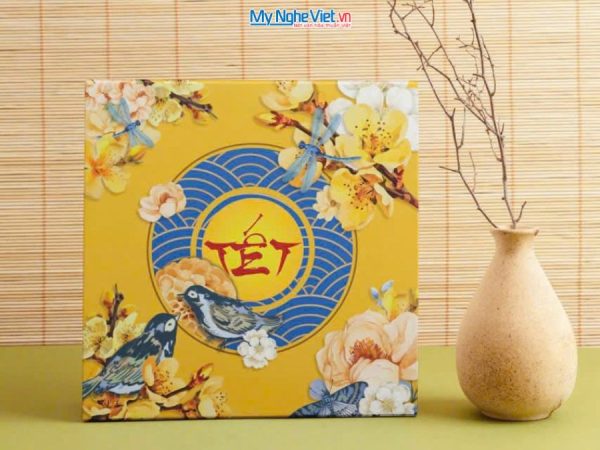 Hộp Quà Tặng Hộp Mứt Sơn Mài