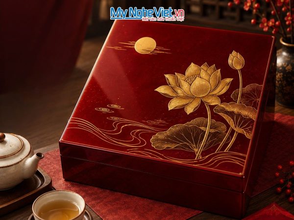 Hộp sơn mài tết doanh nghiệp 2027