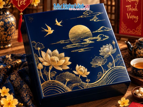 Hộp sơn mài tết doanh nghiệp 2027