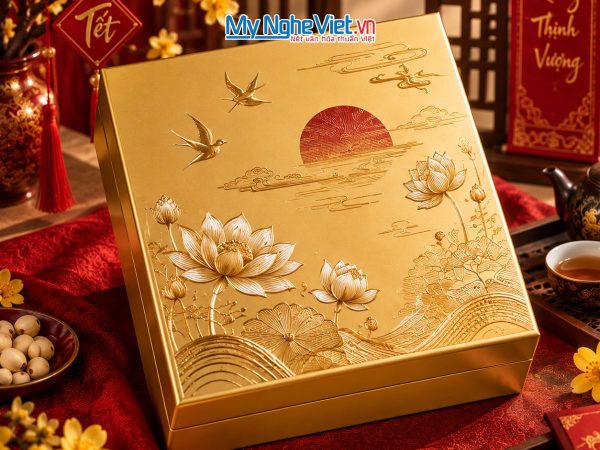 Hộp sơn mài tết doanh nghiệp 2027