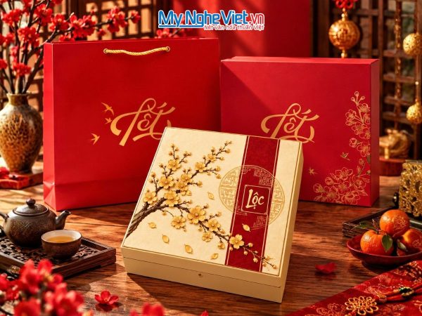 Hộp sơn mài tết doanh nghiệp 2027