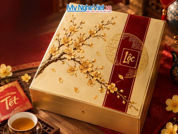 Hộp sơn mài tết doanh nghiệp 2027