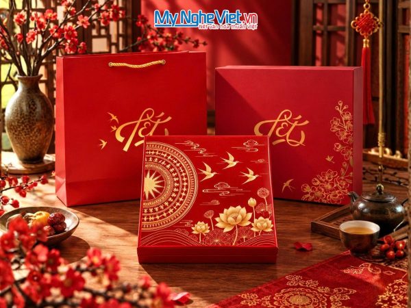 Hộp sơn mài tết doanh nghiệp 2027