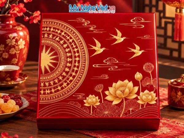 Hộp sơn mài tết doanh nghiệp 2027
