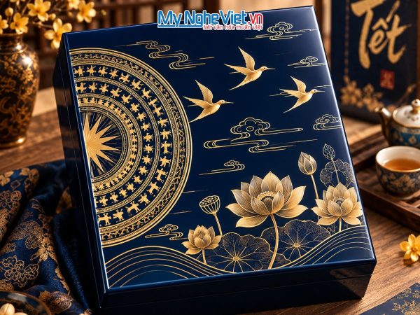 Hộp sơn mài tết doanh nghiệp 2027