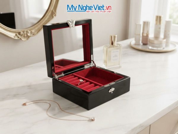 Hộp đựng trang sức sơn mài