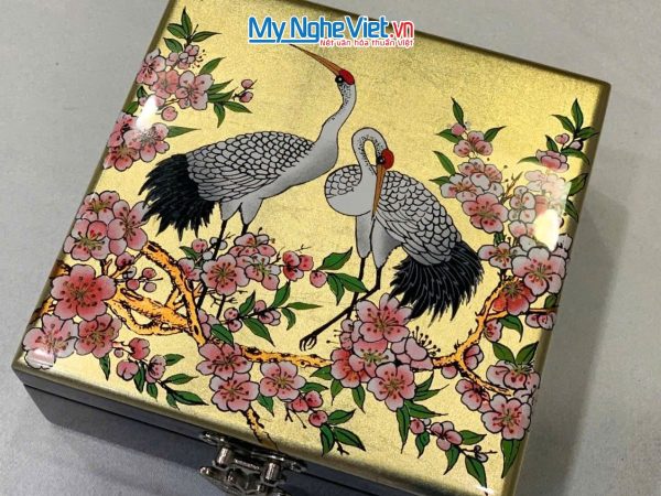 Hộp đựng trang sức sơn mài