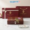 Hộp trang sức sơn mài vẽ tay
