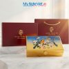 Hộp đựng trang sức sơn mài đắp nổi phù điêu cao cấp