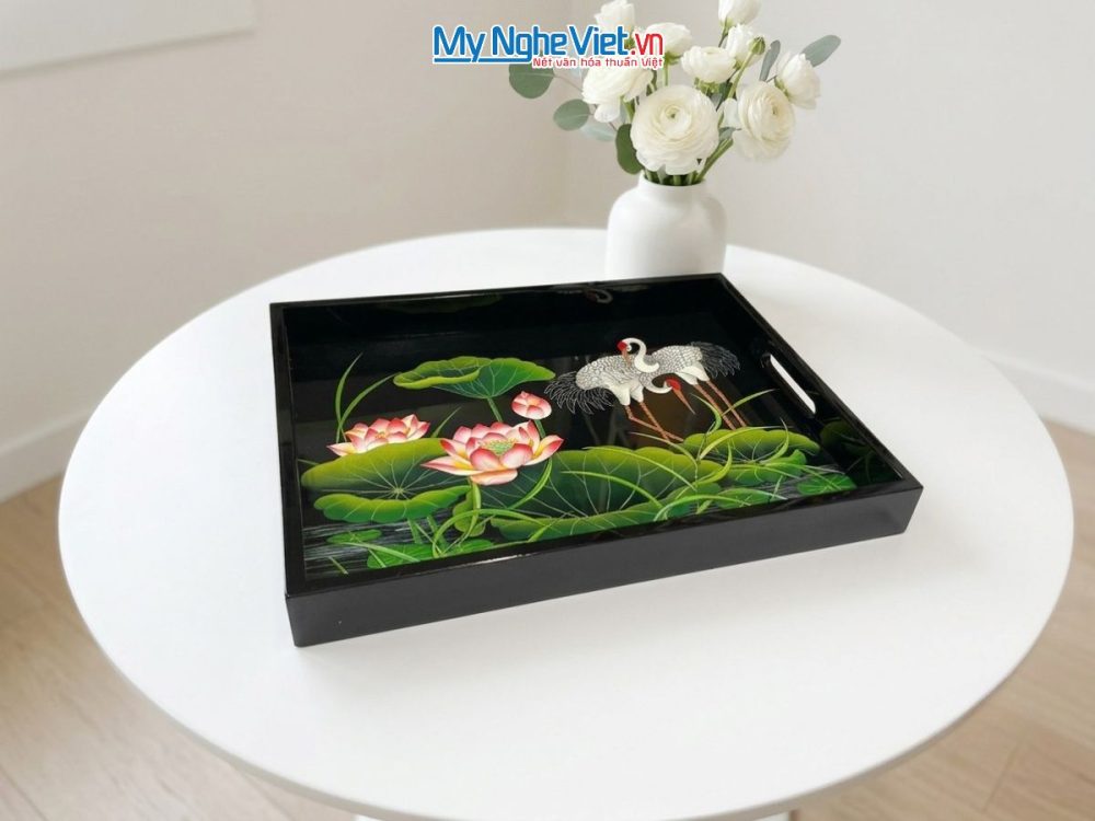 Khay sơn mài cao cấp