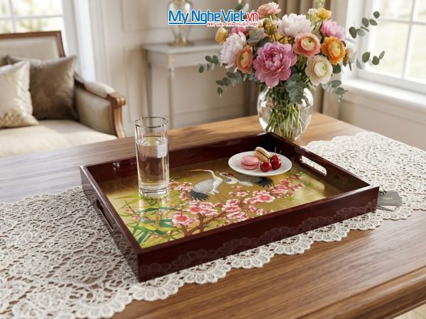 Khay sơn mài cao cấp