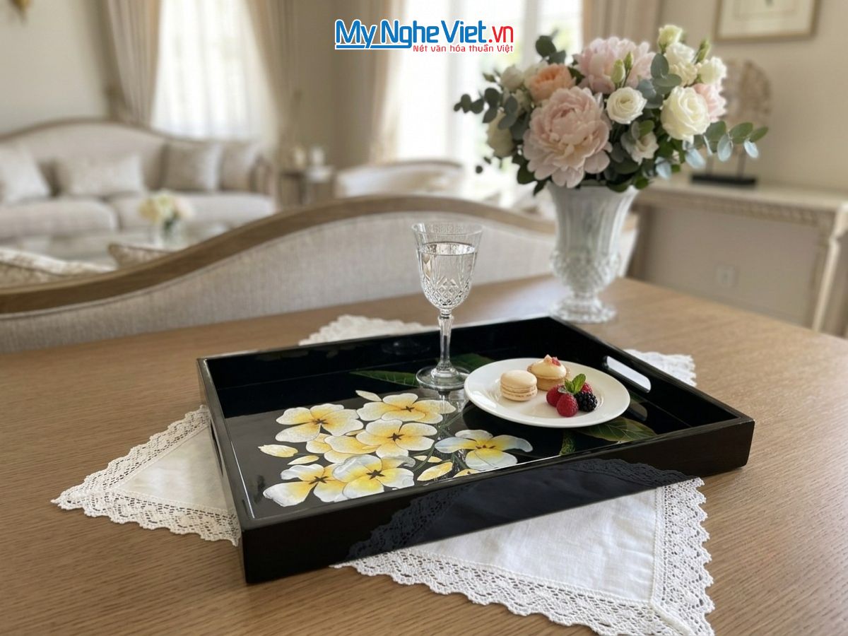 Khay sơn mài cao cấp