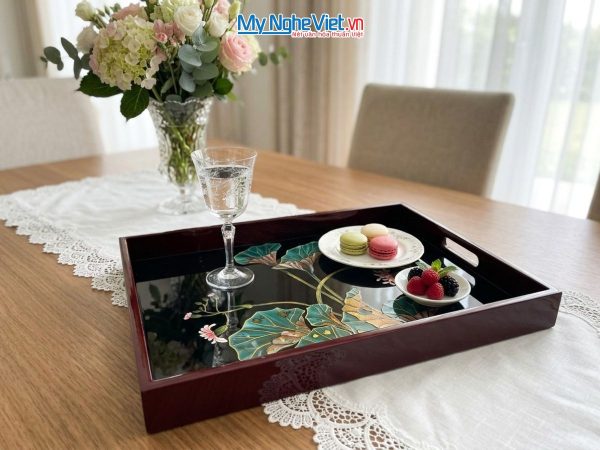Khay sơn mài cao cấp